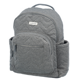 Grey Heather Backpack Diaper Bag
