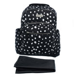 Mothercare Black & White Polka Dot Backpack Diaper Bag