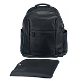 Mothercare Black PU Backpack Diaper Bag