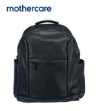 Mothercare Black PU Backpack Diaper Bag
