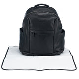 Mothercare Black PU Backpack Diaper Bag