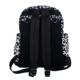 Mothercare Black & Grey Leopard Print Backpack Diaper Bag