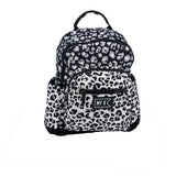 Mothercare Black & Grey Leopard Print Backpack Diaper Bag