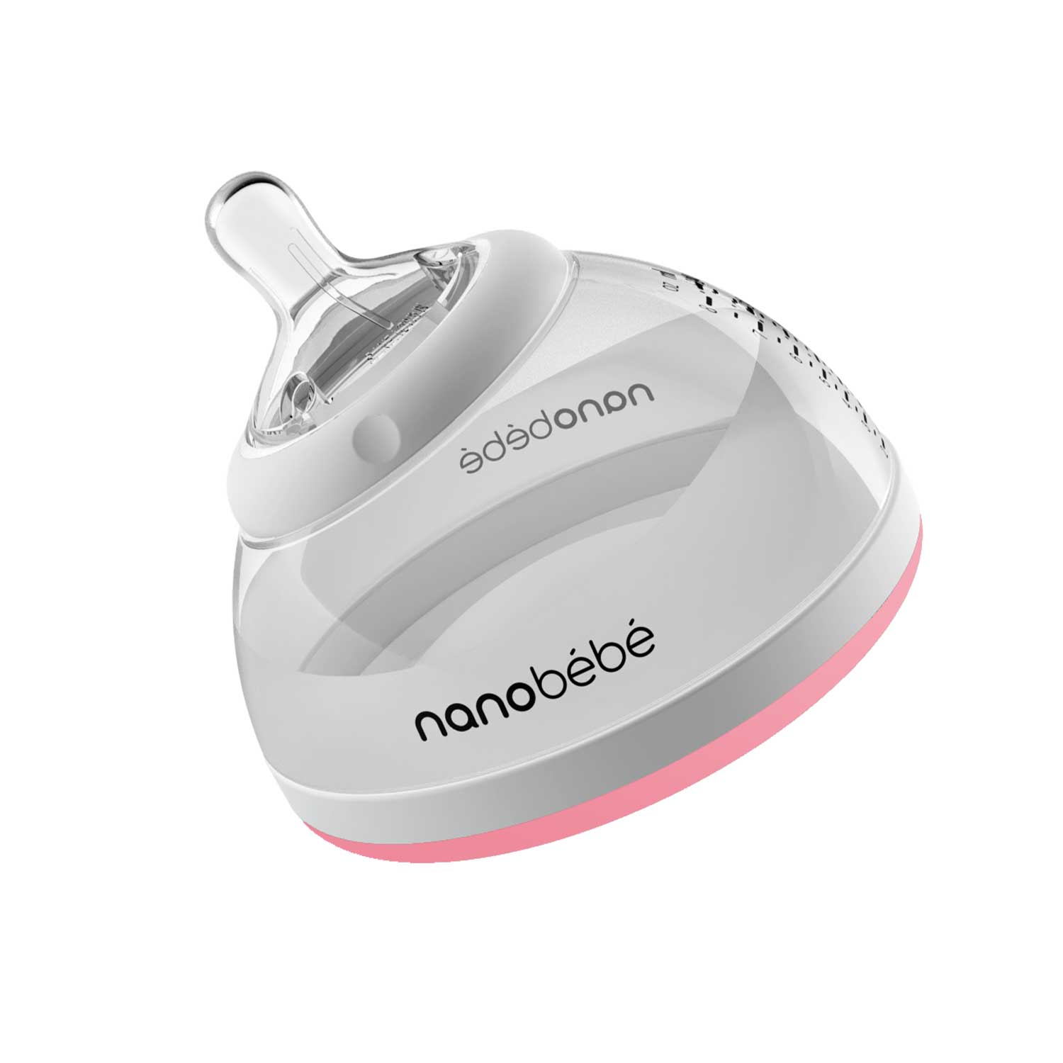 Transitional Feeding Bottle Pink Single 240 - Main Image